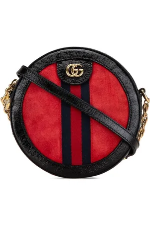Gucci 2000-2015 Mini Suede Round Ophidia crossbody bag