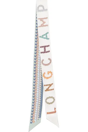 Longchamp In the Vegetable Garden bandeau scarf