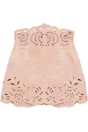 ERMANNO SCERVINO Floral-embrodery midi dress