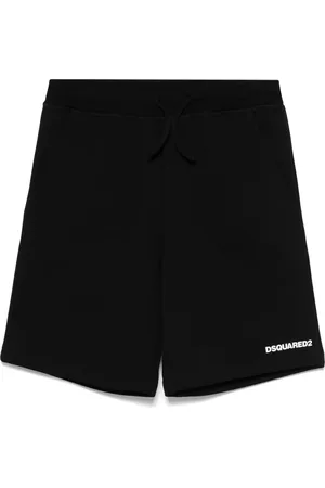 Dsquared2 Rubberised-logo shorts