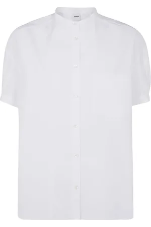 Aspesi Peplum-sleeve button-up shirt