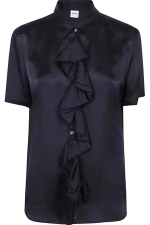 Aspesi Ruffle short-sleeve blouse