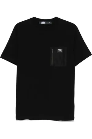 Karl Lagerfeld Logo-plaque T-shirt