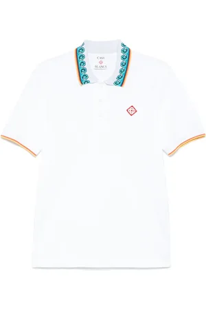 Casablanca Piqué polo shirt