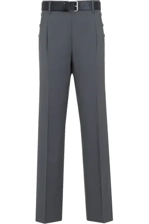 Moschino Pressed-crease trousers