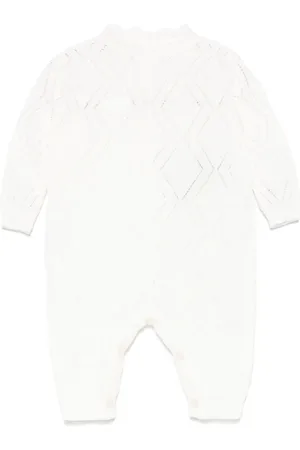 Elisabetta Franchi Logo-jacquard romper