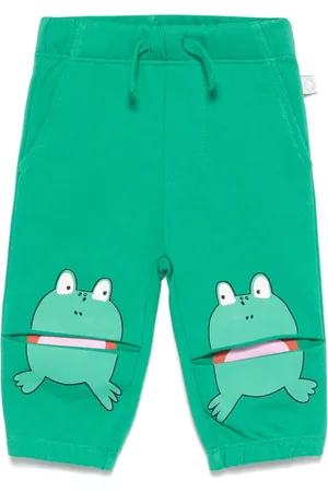 Stella McCartney Frog-print track pants