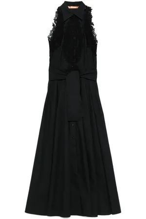 ERMANNO SCERVINO Floral lace-detail maxi dress