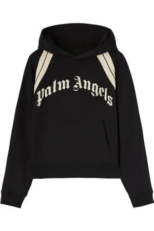 Palm Angels Logo-print cotton hoodie