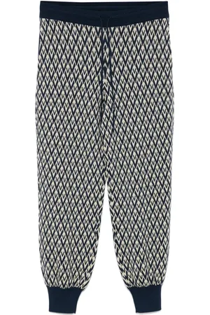 VALENTINO GARAVANI Toute La V jacquard track pants