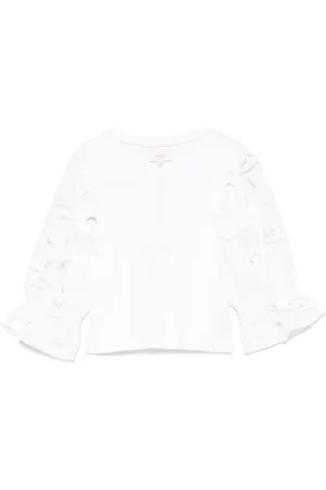 Cinq A Sept Embroidered-sleeves