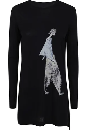 YOHJI YAMAMOTO Graphic-print mini dress