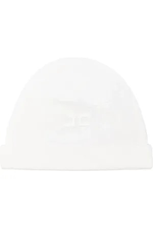 Elisabetta Franchi Logo-embroidered beanie