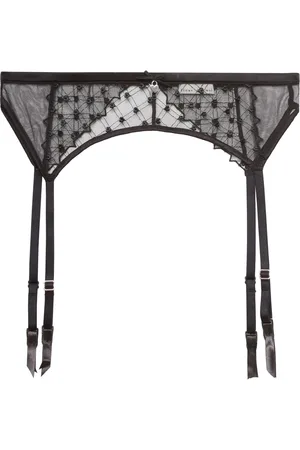 FLEUR DU MAL Love Lock Garter belt