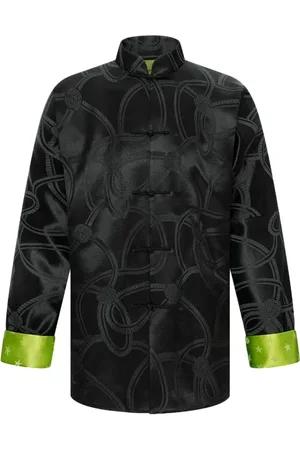 SHANGHAI TANG Tang two-tone jacket