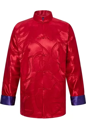 SHANGHAI TANG Tang two-tone jacket