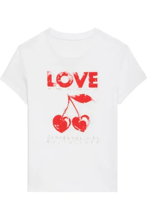 Zadig & Voltaire Walk Concert Cherry Love t-shirt