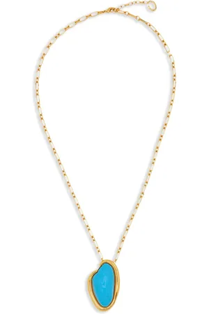 Oscar de la Renta Resin O pendant necklace