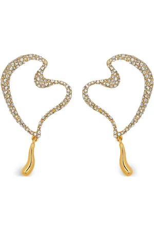 Oscar de la Renta Heart drop earrings