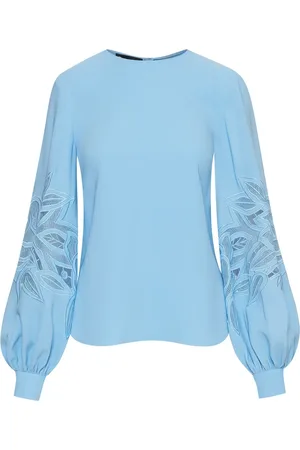 Oscar de la Renta English Rose blouse
