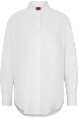 HUGO BOSS Long-sleeve cotton shirt