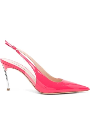 Casadei 80mm Super Blade Tiffany Glass pumps