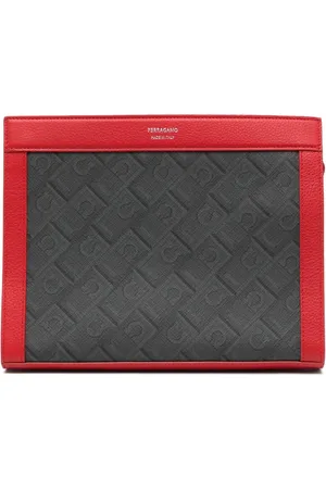 Salvatore Ferragamo Leather clutch bag