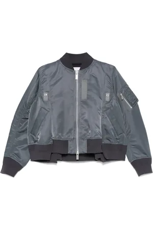 SACAI Zip-up bomber jacket