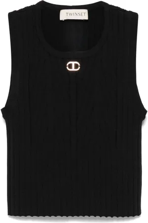 Twin-Set Ribbed top