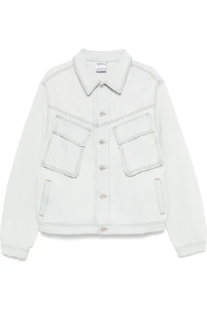 MARCELO BURLON Denim cargo jacket