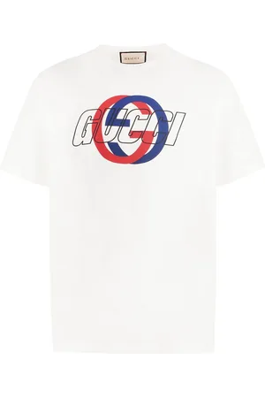 Gucci Interlocking G printed cotton T-shirt