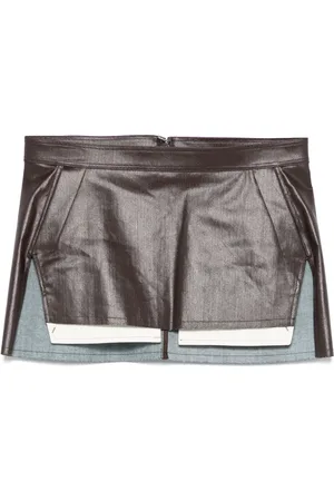 Rick Owens Fog Cutoff mini skirt