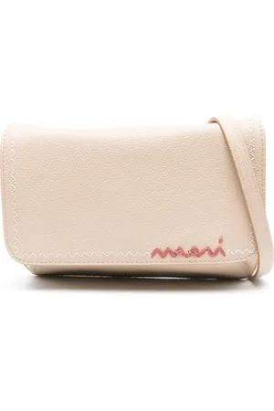 Marni Logo-embroidered crossbody bag
