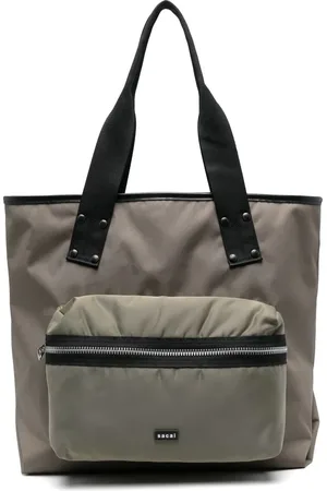 SACAI Large pocket tote bag