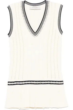 Golden Goose Varsity Marjory mini dress