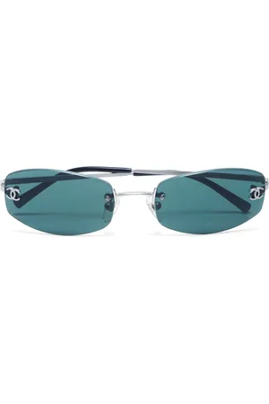 CHANEL 2000s rimless sunglasses