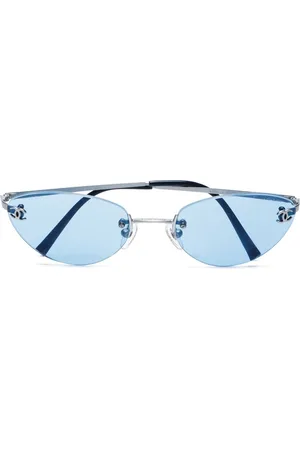 CHANEL 2000s rimless sunglasses