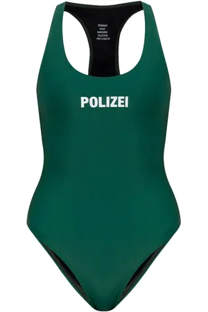 Vetements Text-print swimsuit