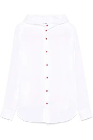 Kiton Hooded shirt