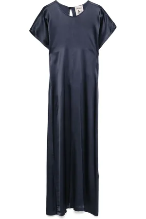 SEMICOUTURE Satin maxi dress