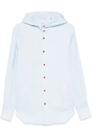Kiton Hooded shirt