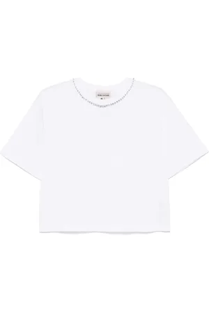 SEMICOUTURE Crystal-embellished T-shirt
