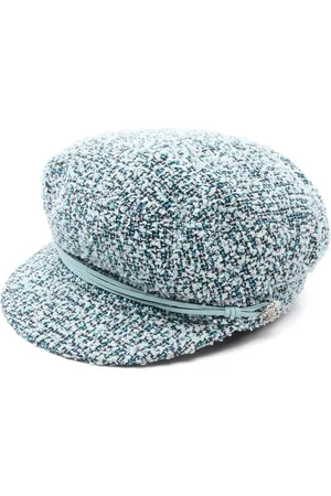 CHANEL 1986-1988 tweed baker boy cap