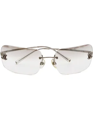 CHANEL 2000s rimless sunglasses