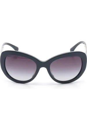 CHANEL 1986-1988 butterfly-frame sunglasses
