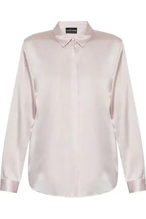 Emporio Armani Silk-satin shirt