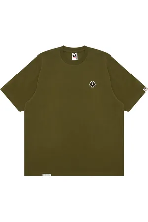 A Bathing Ape Logo appliqué cotton t-shirt