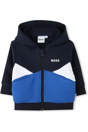 HUGO BOSS Logo-appliqué hoodie