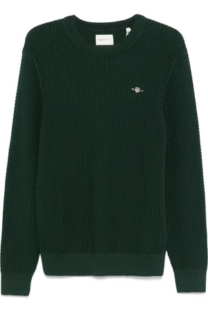 GANT Textured cotton sweater