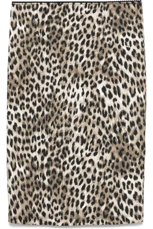 Nº21 Leopard-print mini skirt